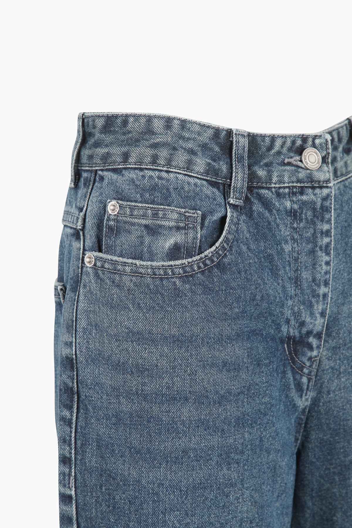 Jeans blu chiaro a palazzo