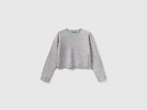 Maglione con trecce
