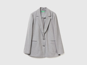 Blazer in misto viscosa stretch