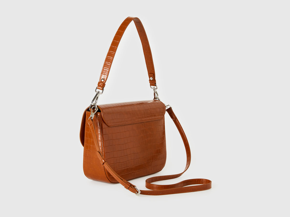 Be Bag piccola marrone con stampa cocco
