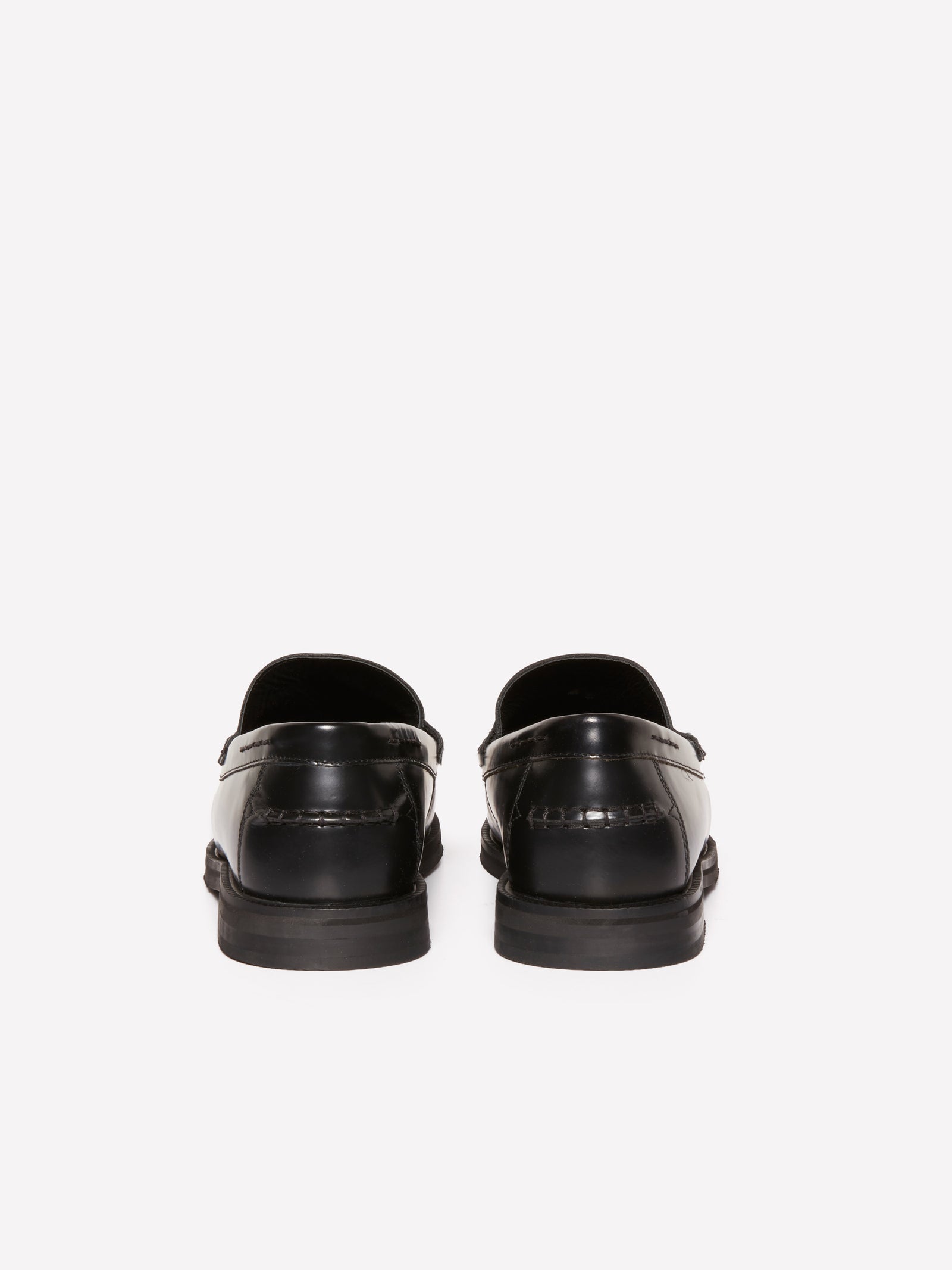 Mocassini in pelle da uomo nero 2 | Sisley Outlet