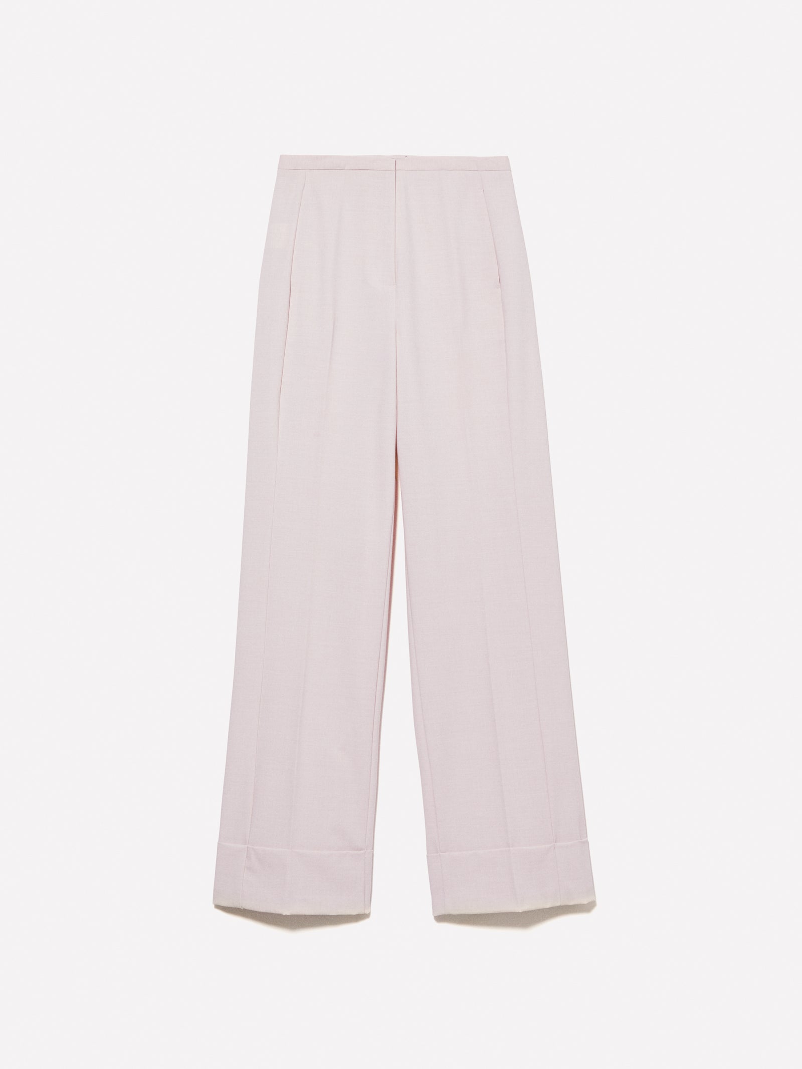 Pantalones con puños maxi da donna beige | Sisley Outlet