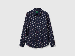 Camicia fantasia in cotone leggero