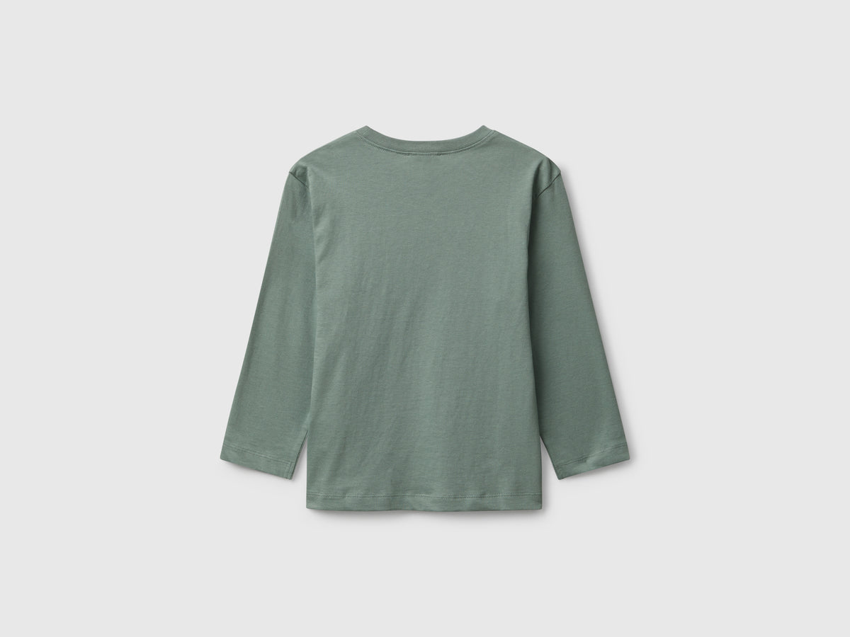 T-shirt con stampa logo