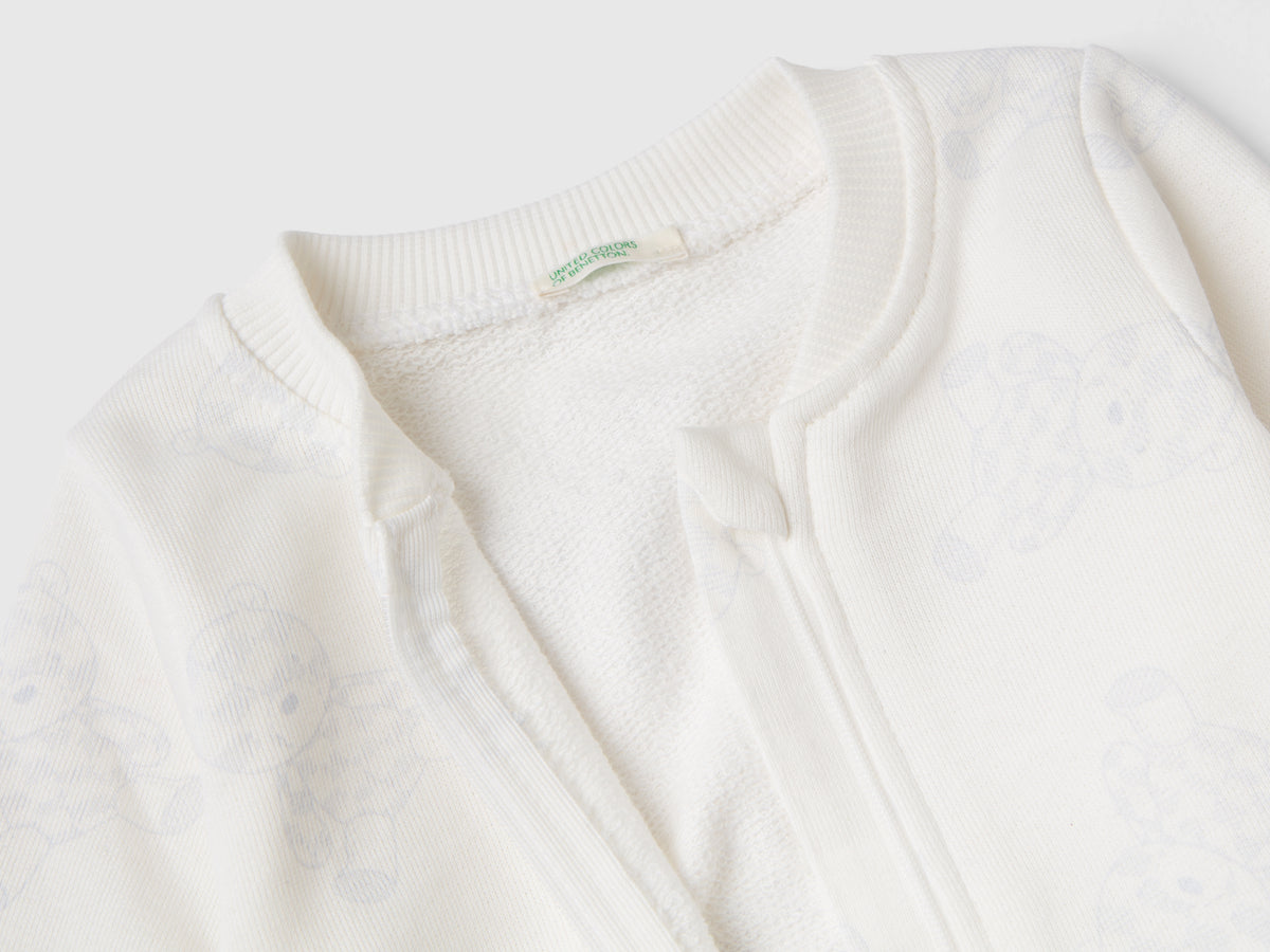 Felpa fantasia con zip