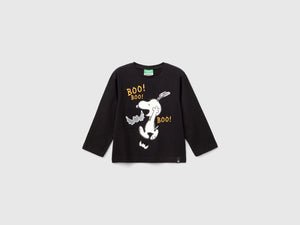 T-shirt ©Peanuts con stampa e ricamo
