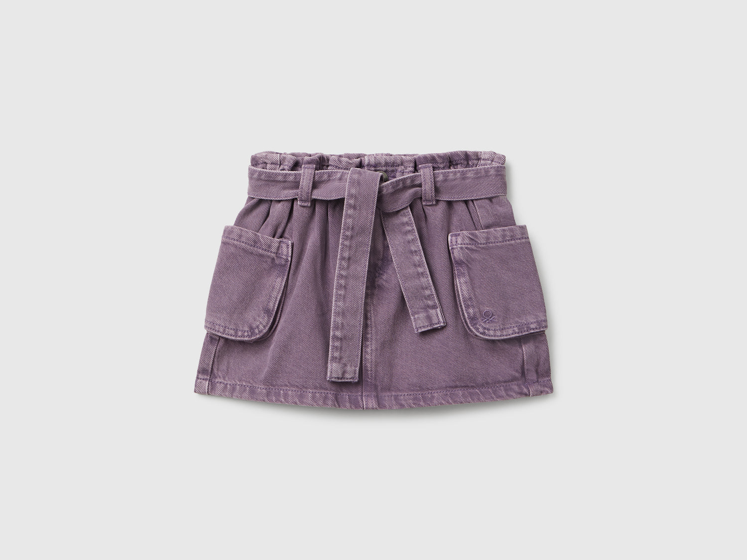 Minigonna cargo con fusciacca da bimba malva | Benetton Outlet
