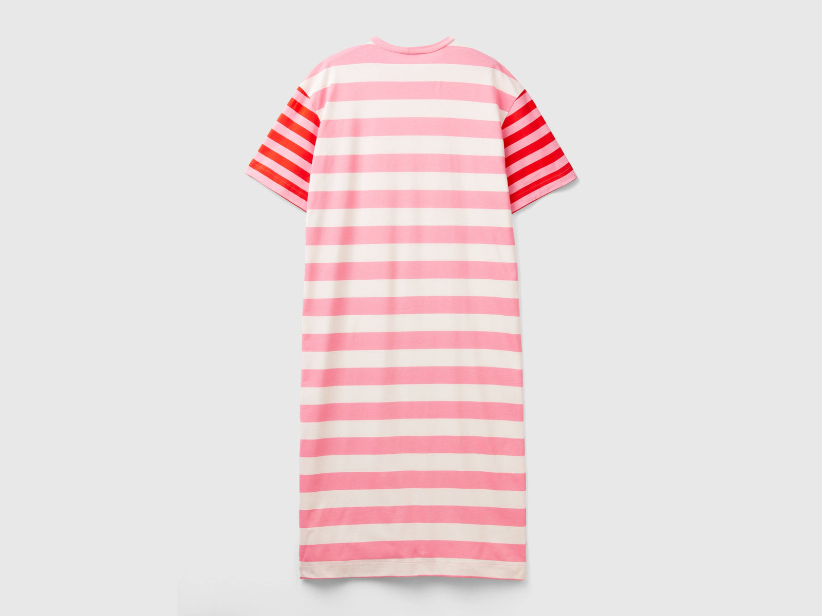 Abito girocollo a righe da donna multi-color 2 | Benetton Outlet