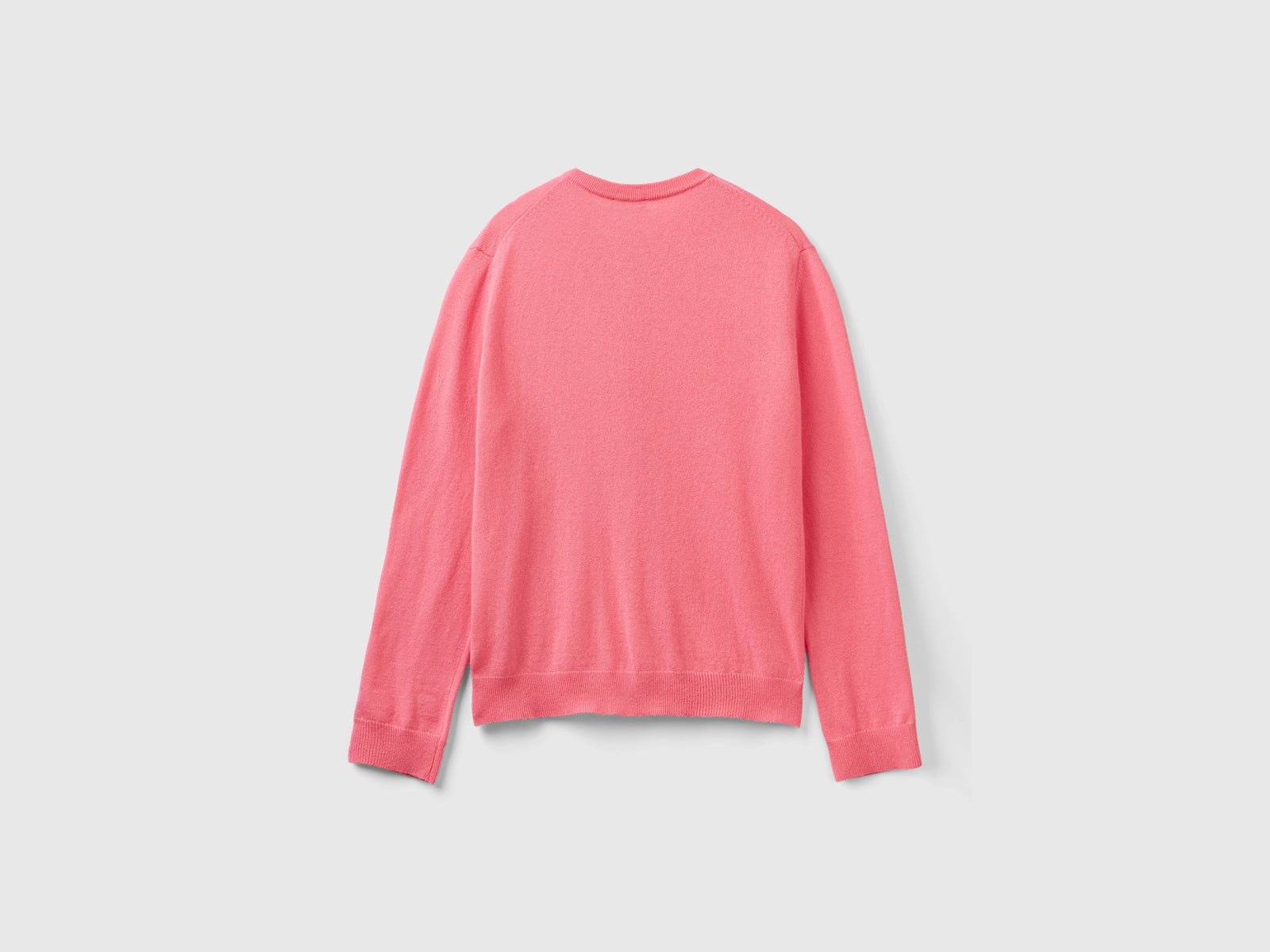 Cardigan in misto lana e cashmere da donna rosa 2 | Benetton Outlet
