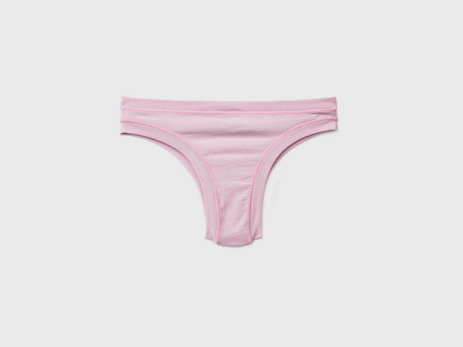 Brasiliana in cotone  super stretch da donna lilla 2 | Benetton Outlet