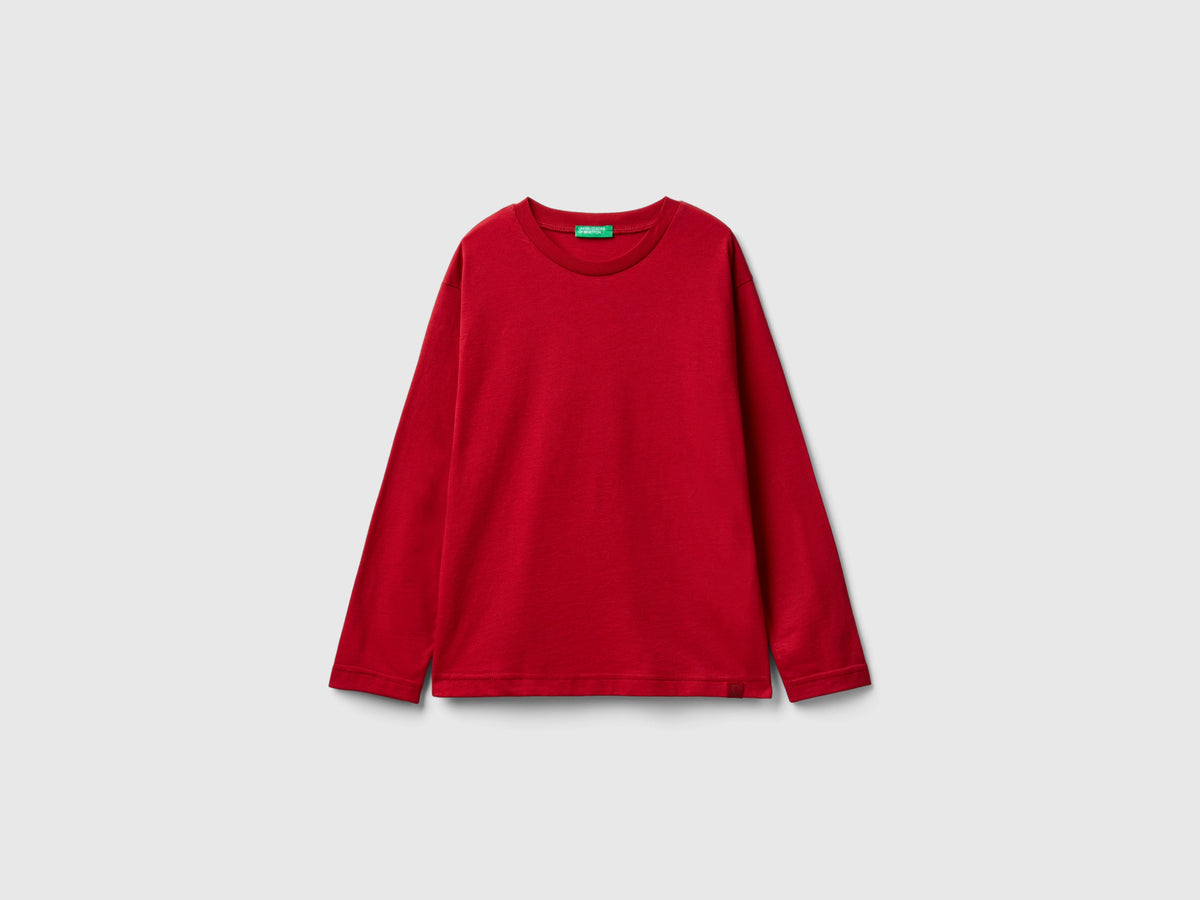 T-shirt girocollo 100% cotone bio