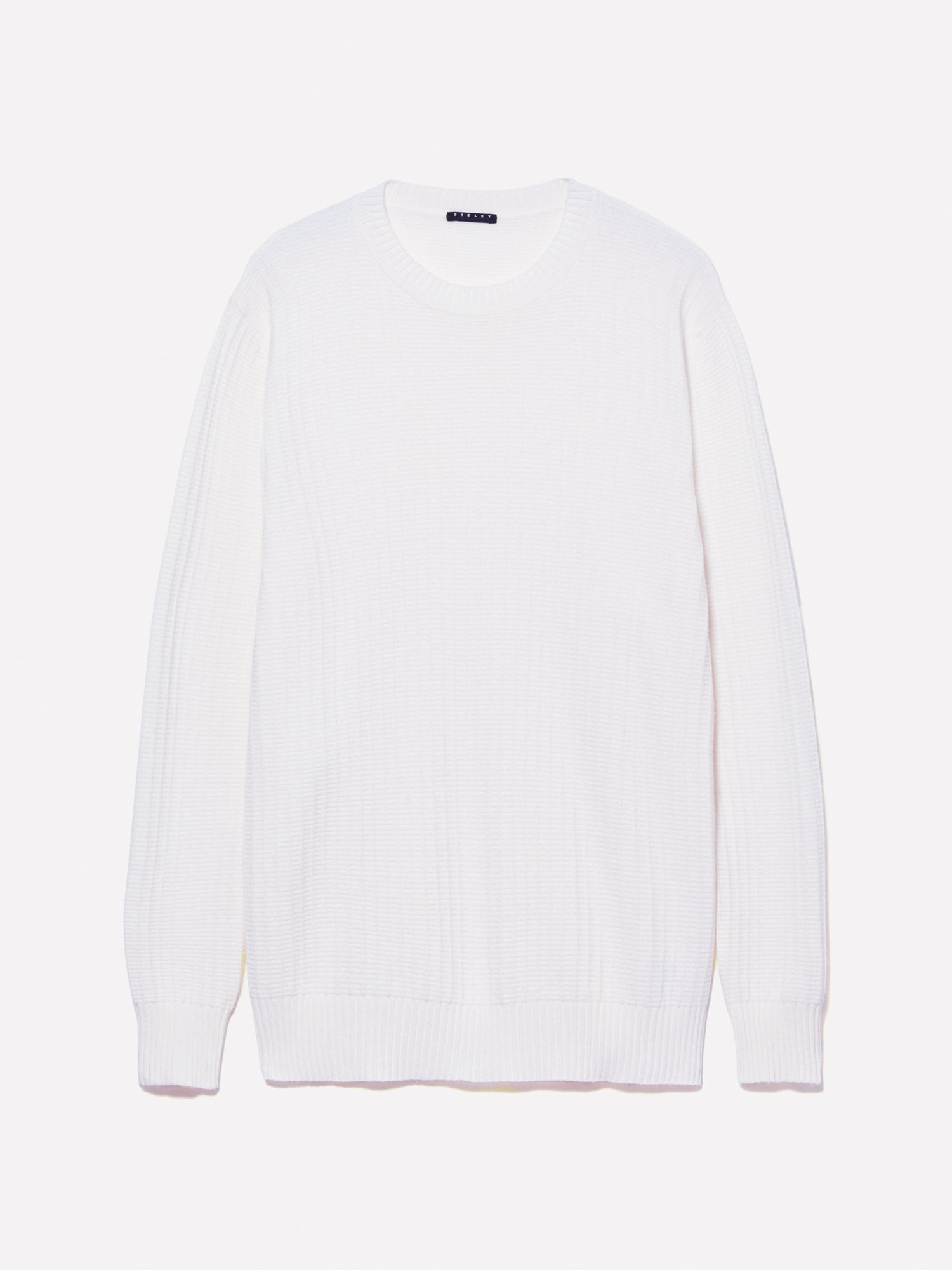Maglia beige in punto 3D da uomo bianco | Sisley Outlet