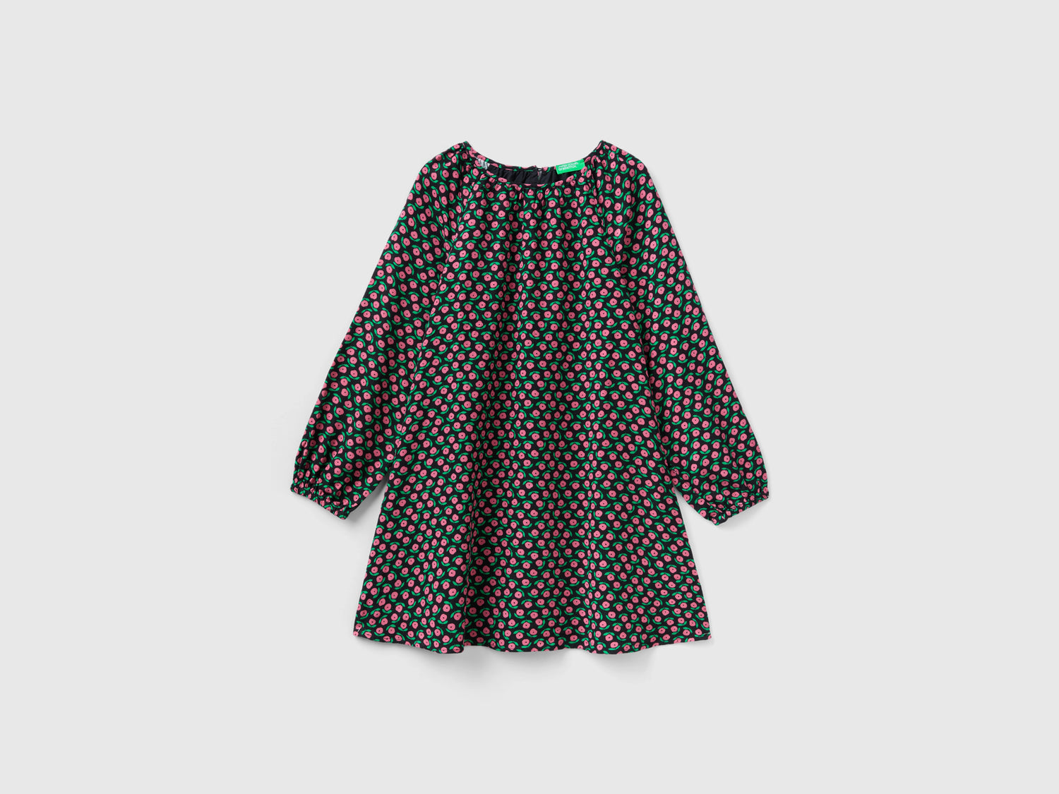 Abito con stampa floreale da bambina multi-color | Benetton Outlet