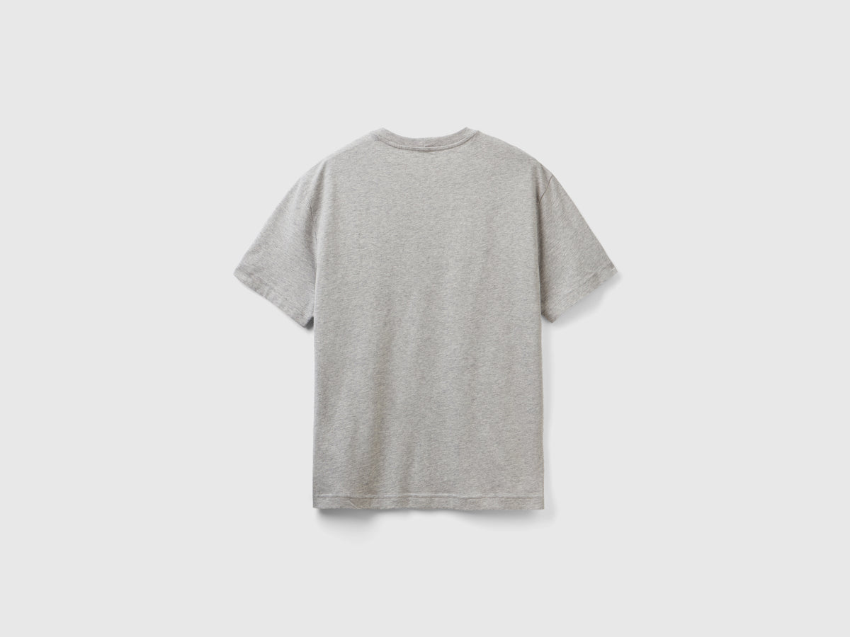 T-shirt girocollo con stampa