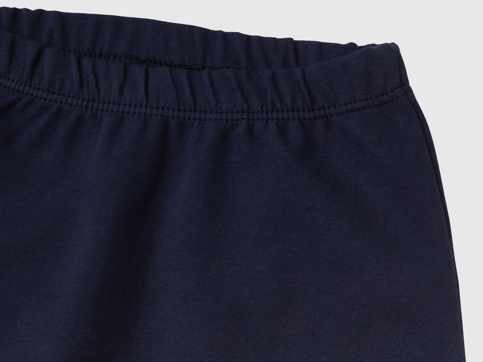 Completino in felpa leggera da neonato blu scuro 3 | Benetton Outlet