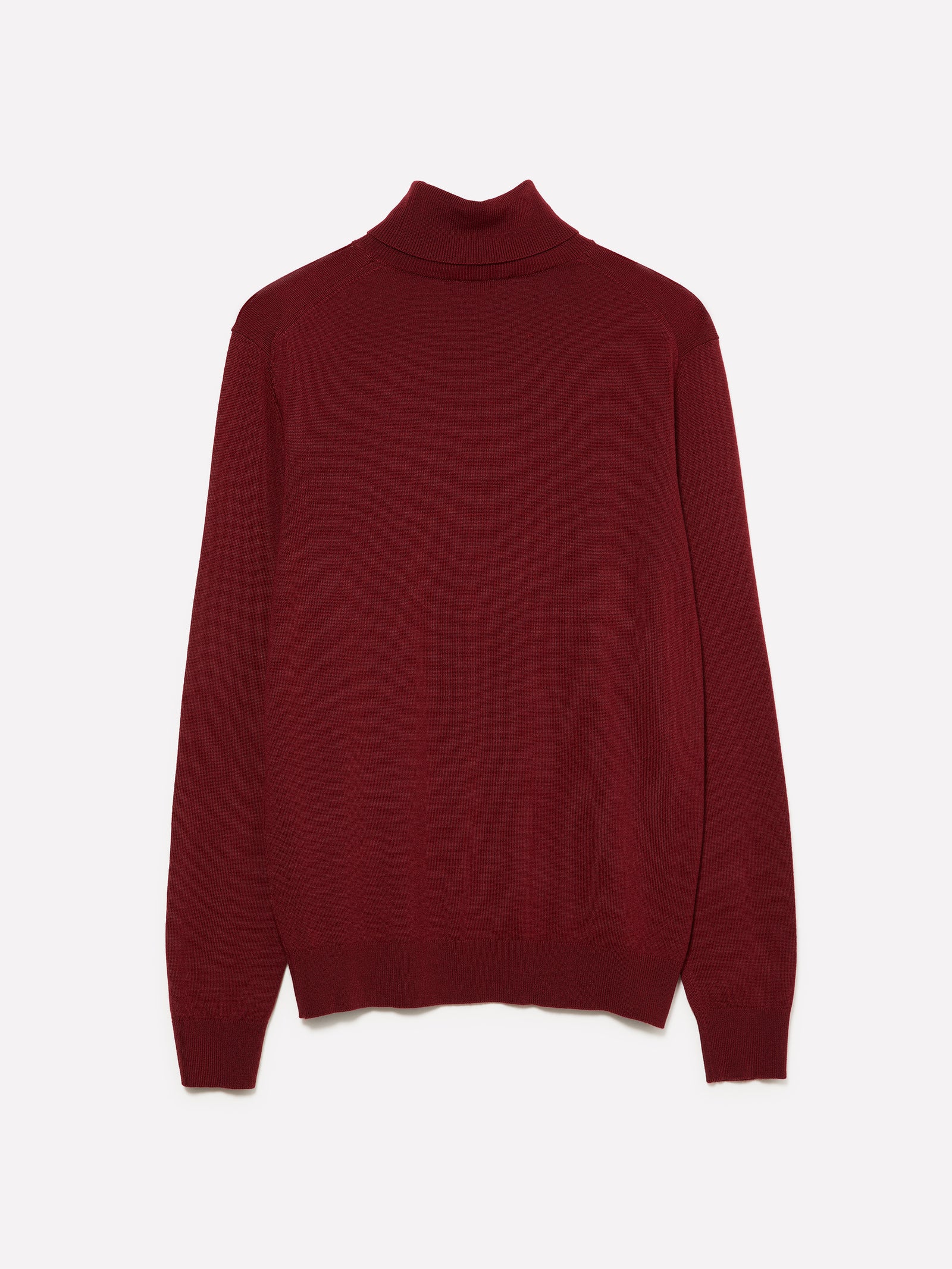 Maglia rosso granato con collo alto da uomo bordeaux 2 | Sisley Outlet