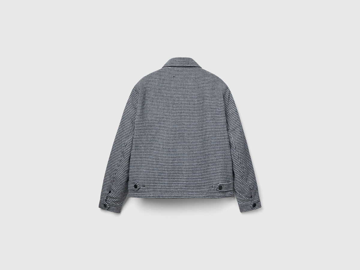 Giubbino imbottito pied de poule