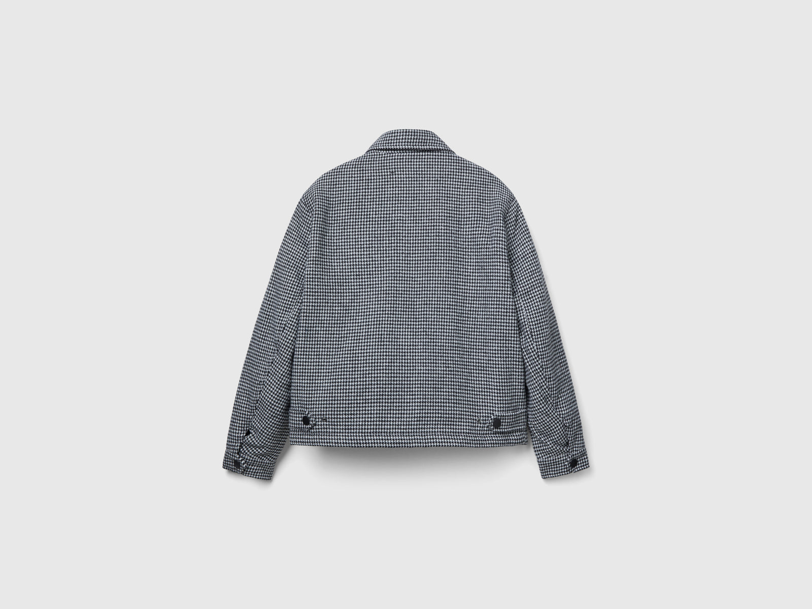 Giubbino imbottito pied de poule da uomo multi-color 2 | Benetton Outlet