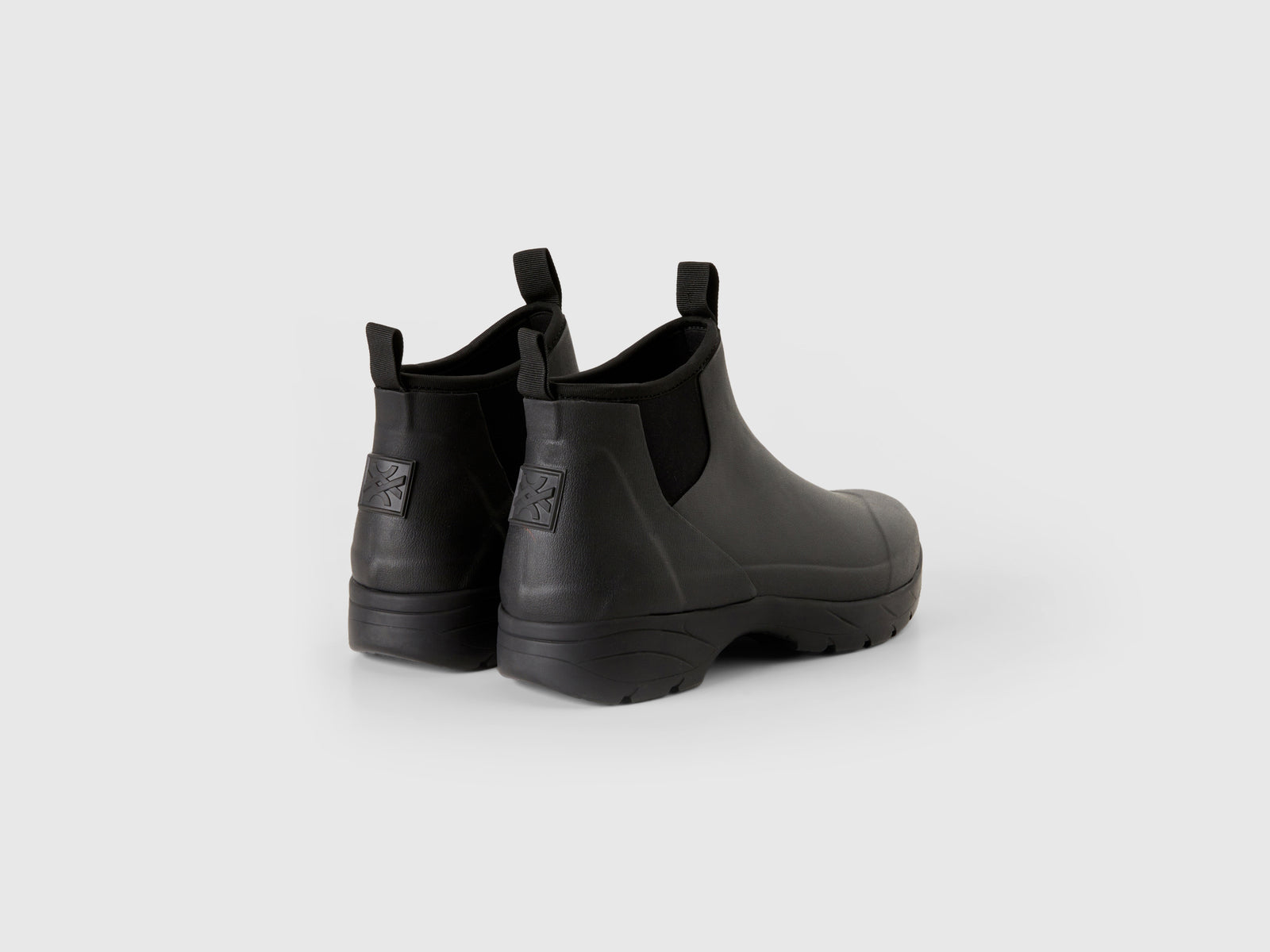 Anfibi in gomma da uomo nero 2 | Benetton Outlet