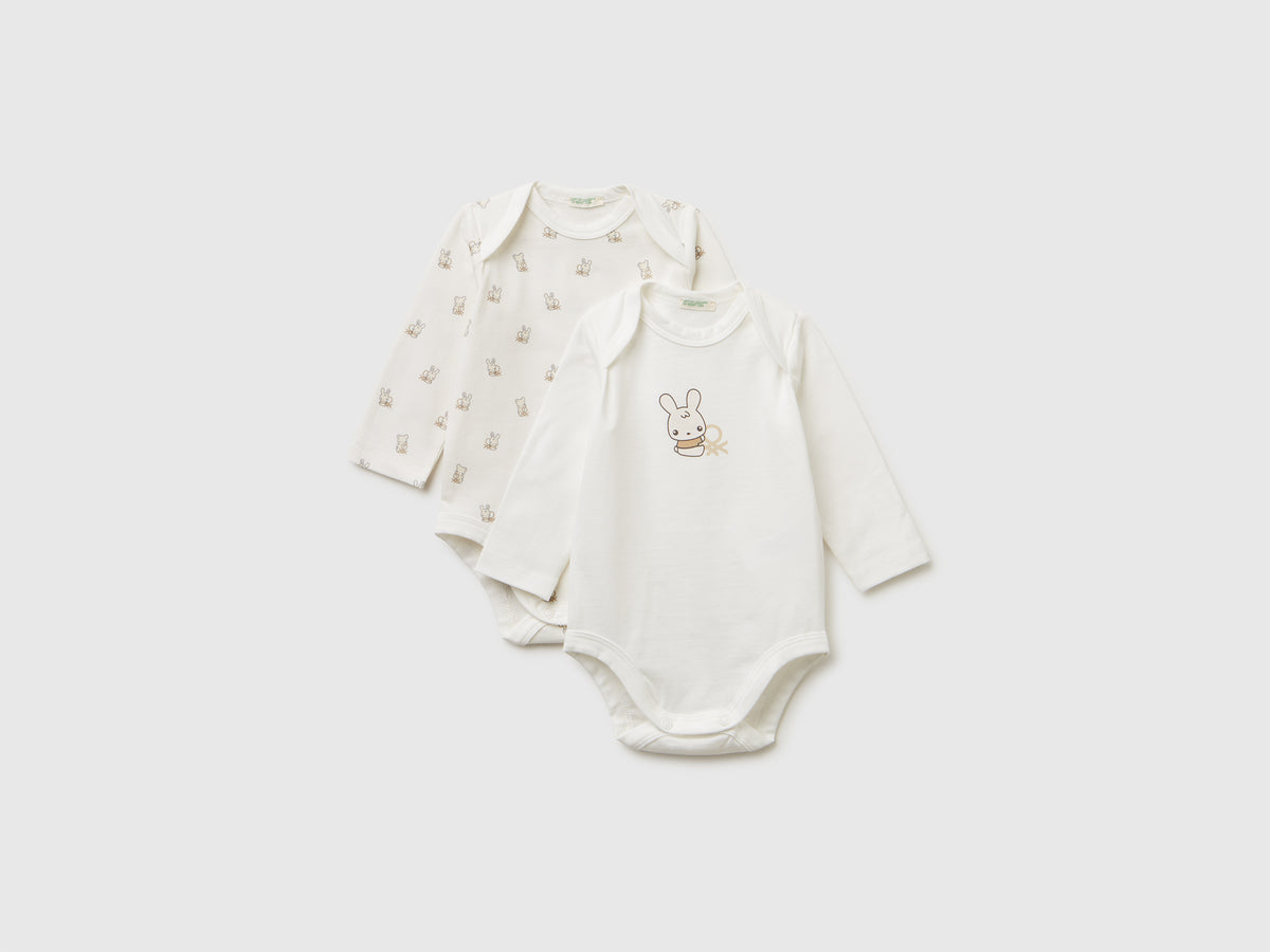 Due body manica lunga in cotone stretch