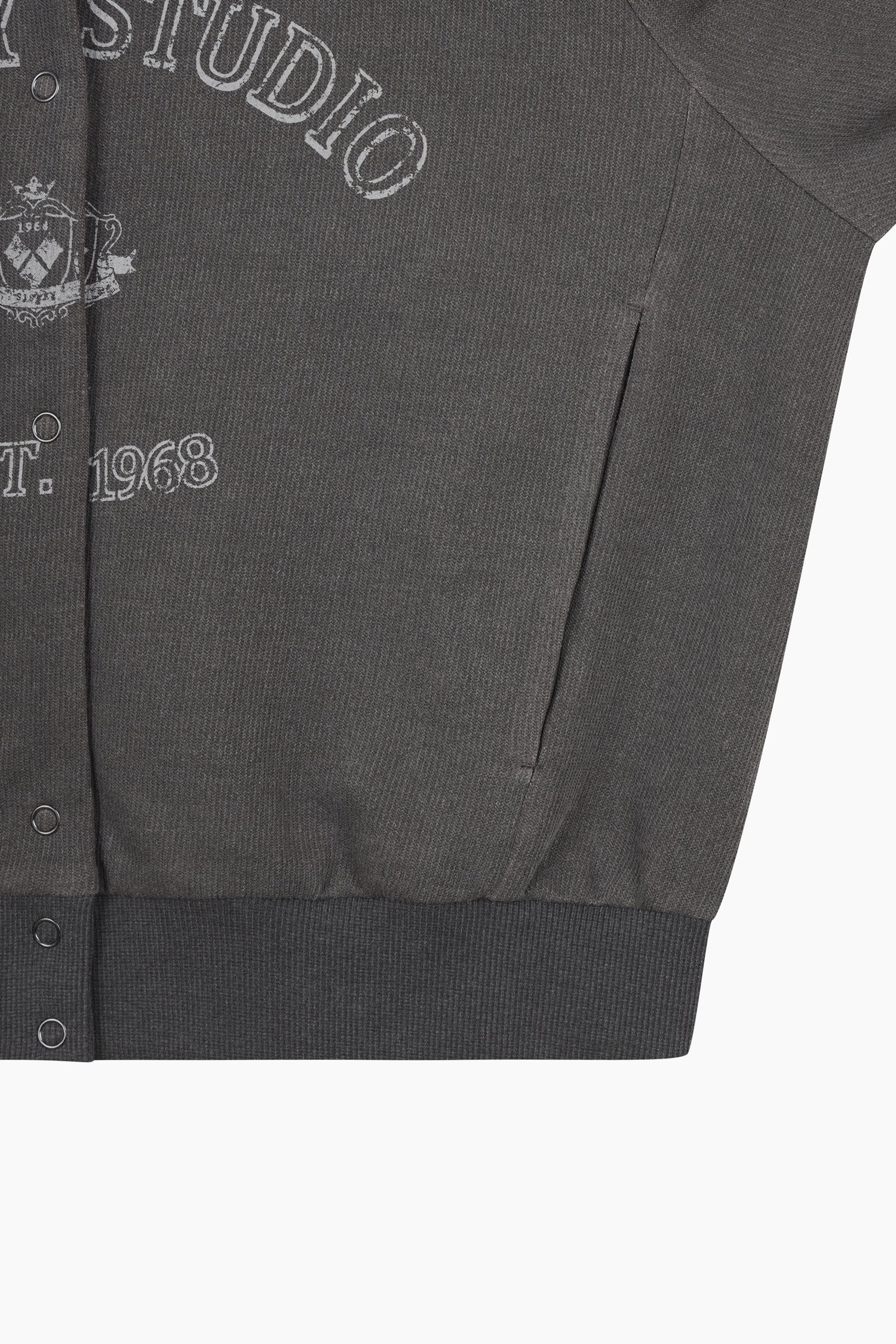 Felpa effetto bomber "Sisley Studio" da donna grigio scuro 4 | Sisley Outlet