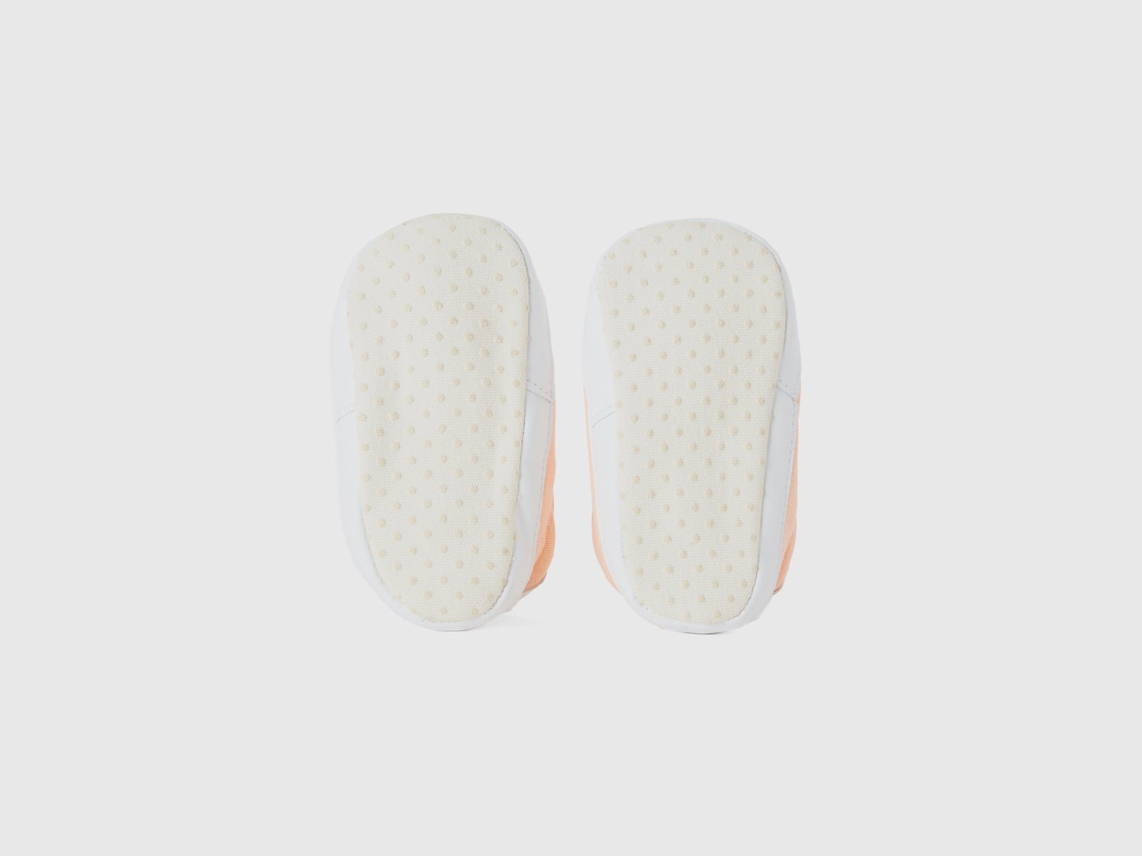 Scarpine primi passi di tela da neonato pesca 2 | Benetton Outlet