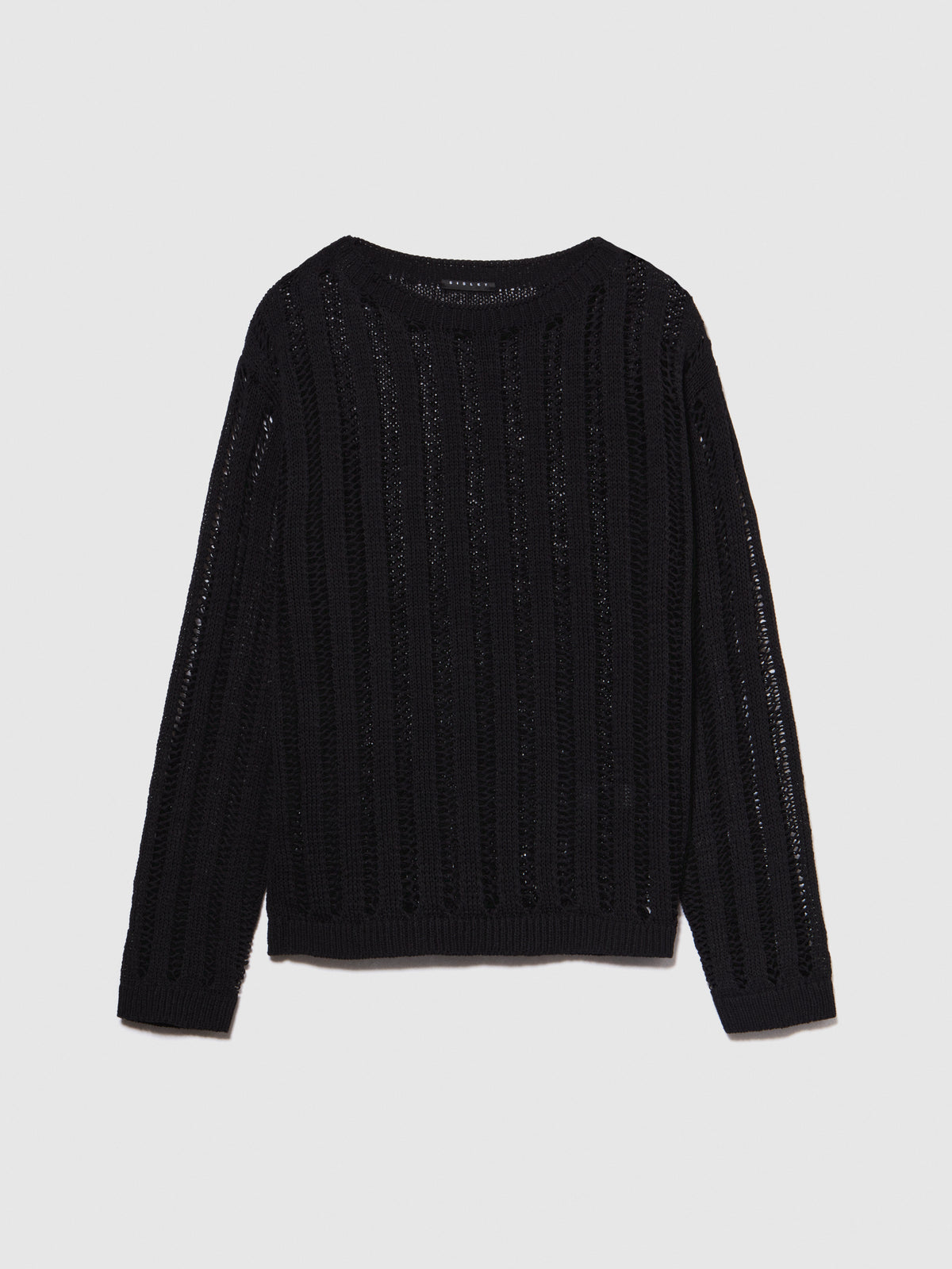 Maglia effetto rigato