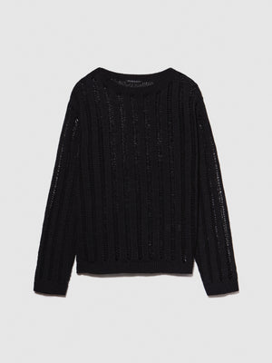 Maglia effetto rigato