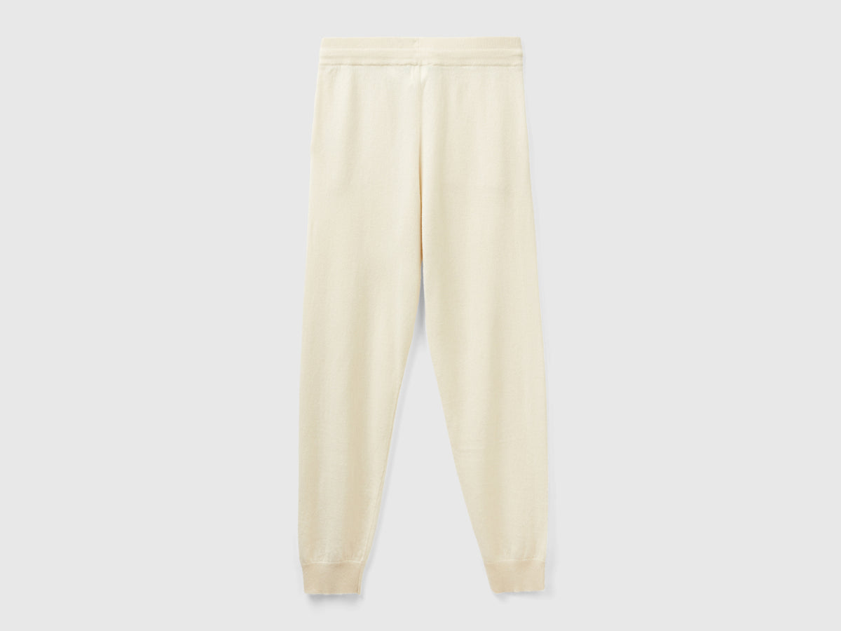Joggers in puro cashmere