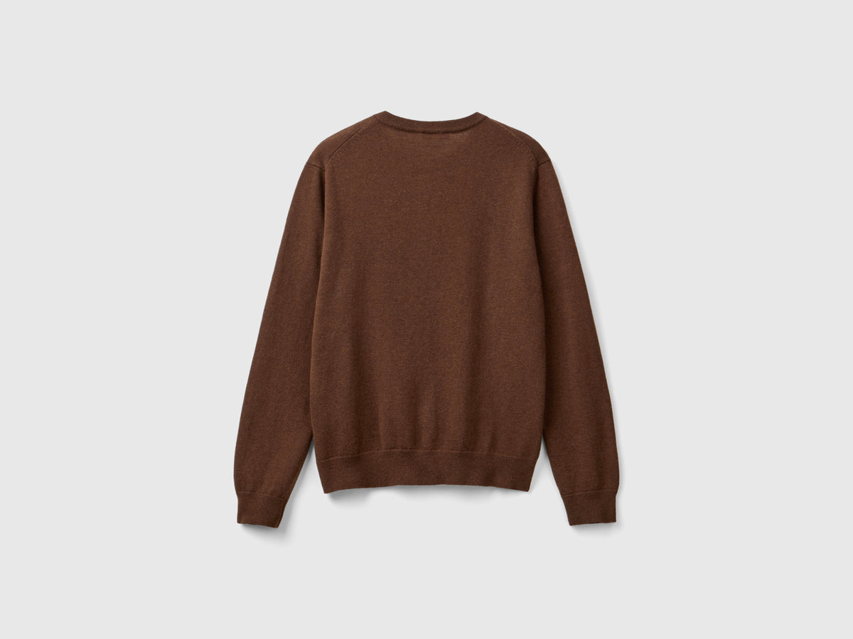 Cardigan in misto lana e cashmere