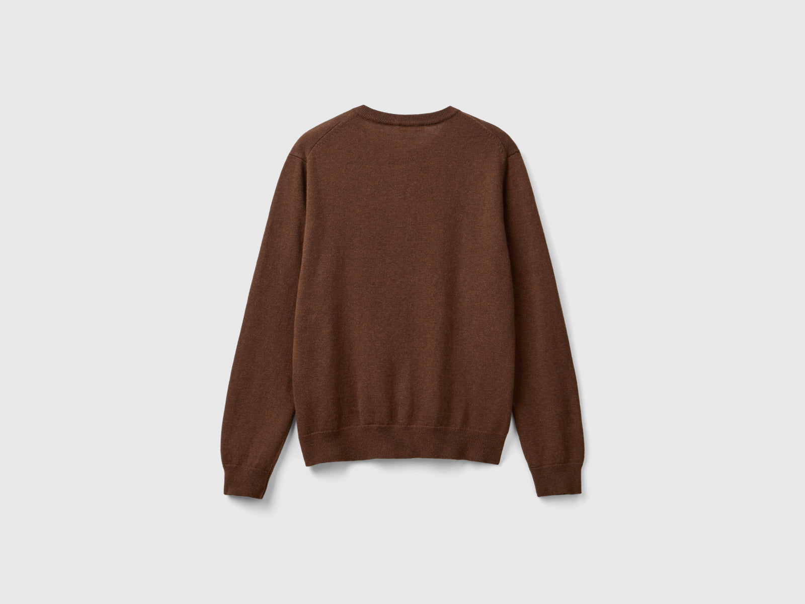 Cardigan in misto lana e cashmere da donna marrone scuro 2 | Benetton Outlet