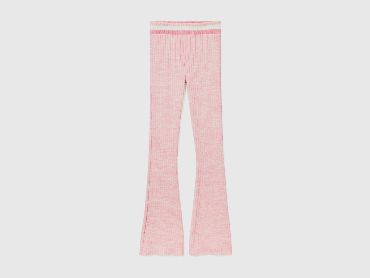 Pantaloni aderenti in maglia