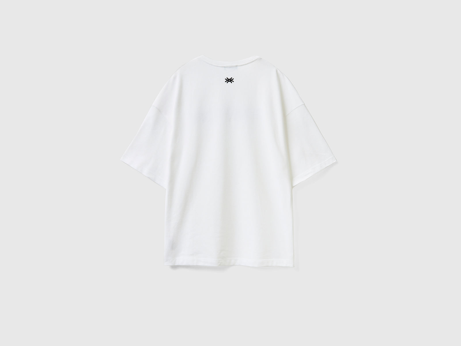 T-shirt con stampa logo da uomo bianco 2 | Benetton Outlet