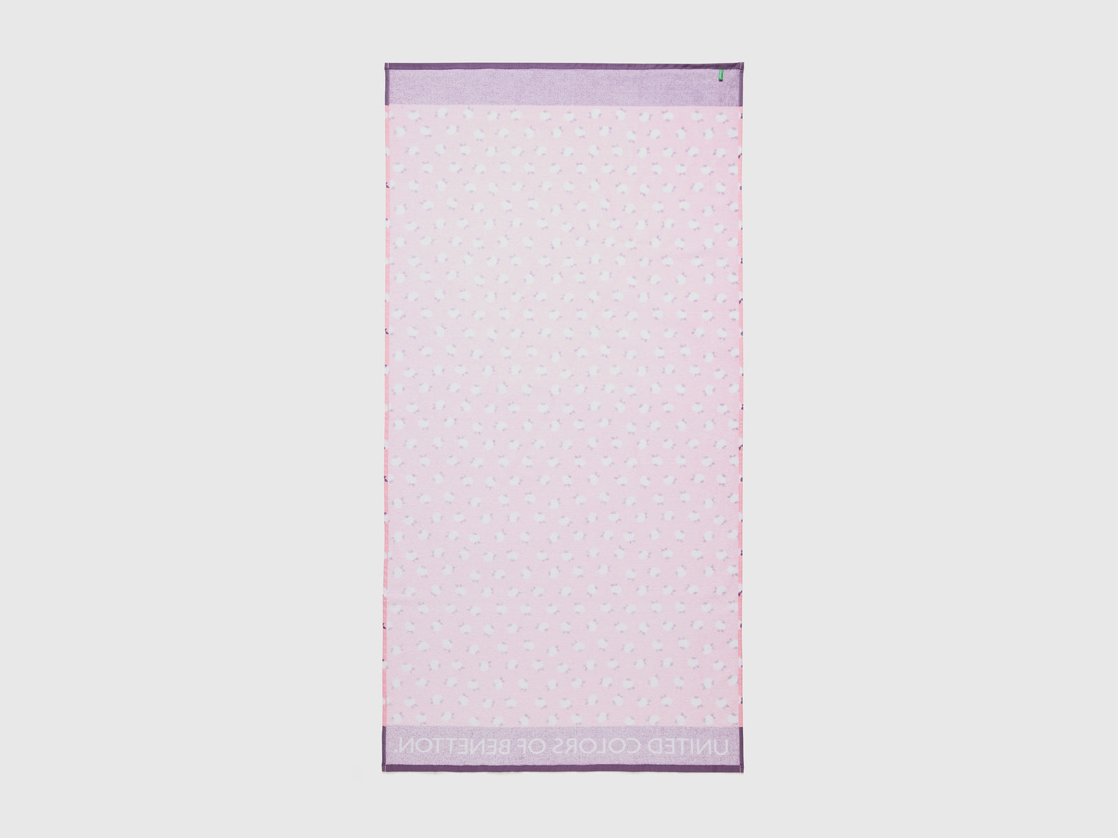 Telo mare con pattern mirtilli da bambino rosa 2 | Benetton Outlet