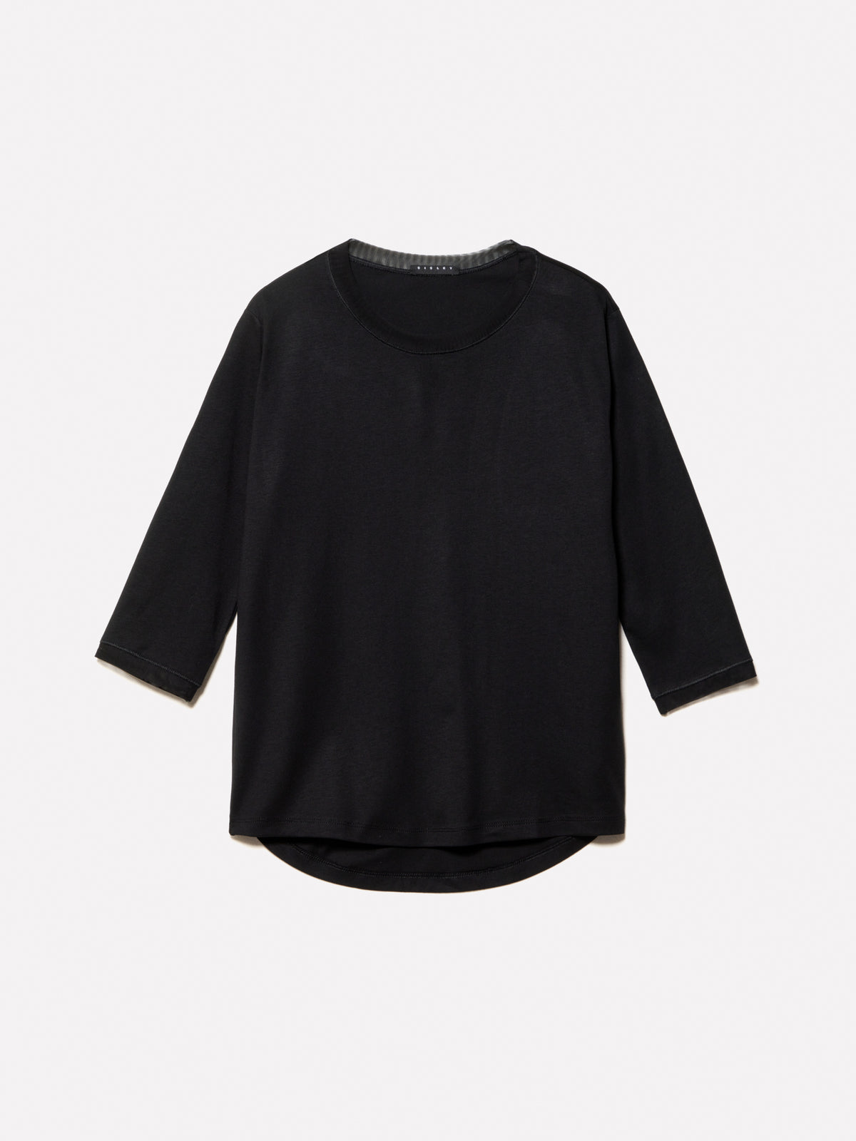T-shirt con inserti in tulle