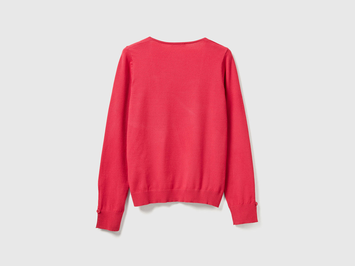 Maglia con scollo quadrato