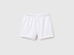 Pantaloni corti in puro cotone