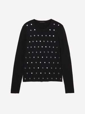 Maglia con borchiette
