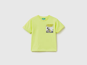 T-shirt girocollo a manica corta
