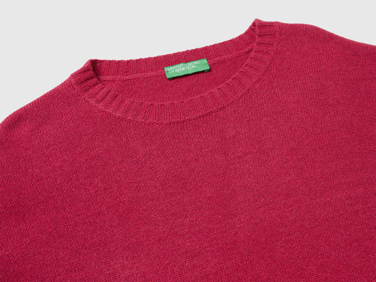 Maglione in misto lana e viscosa