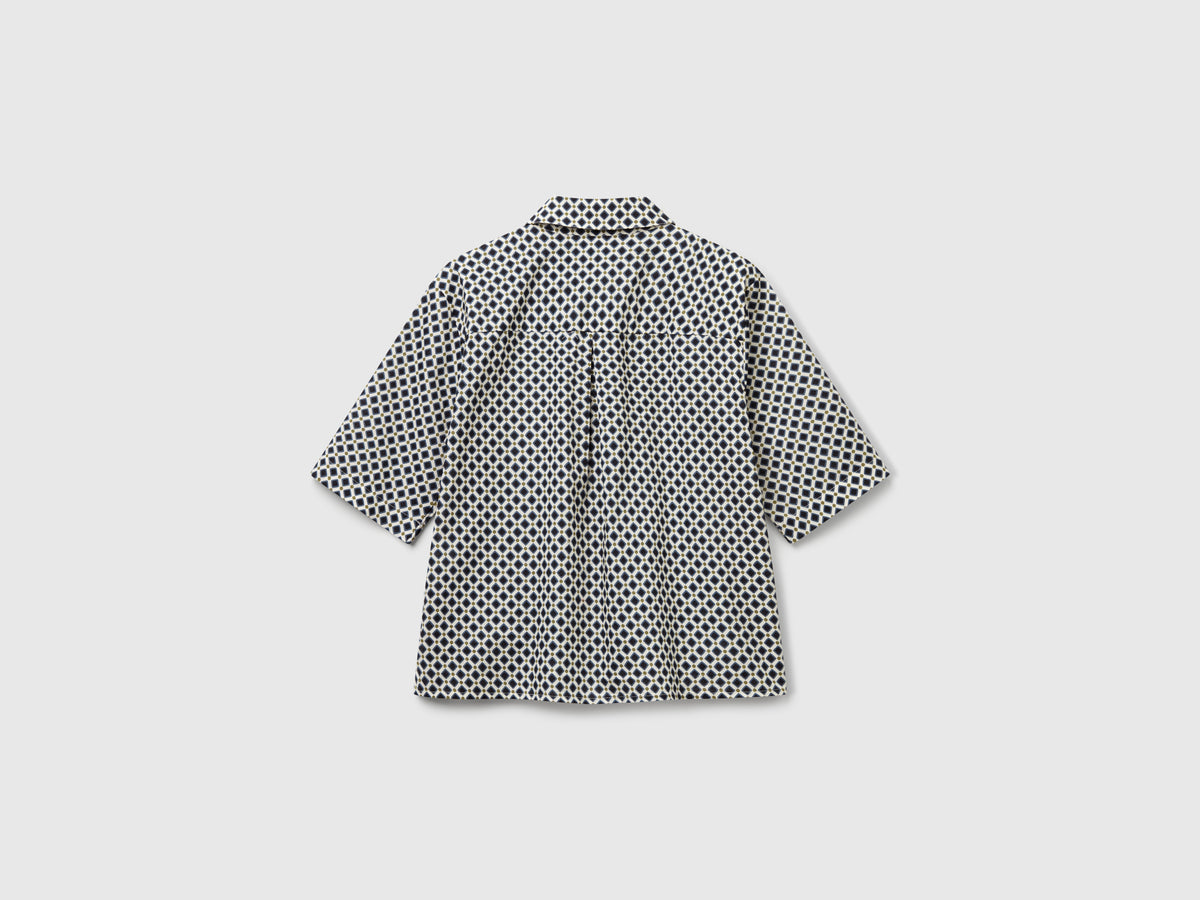 Camicia fantasia a manica corta