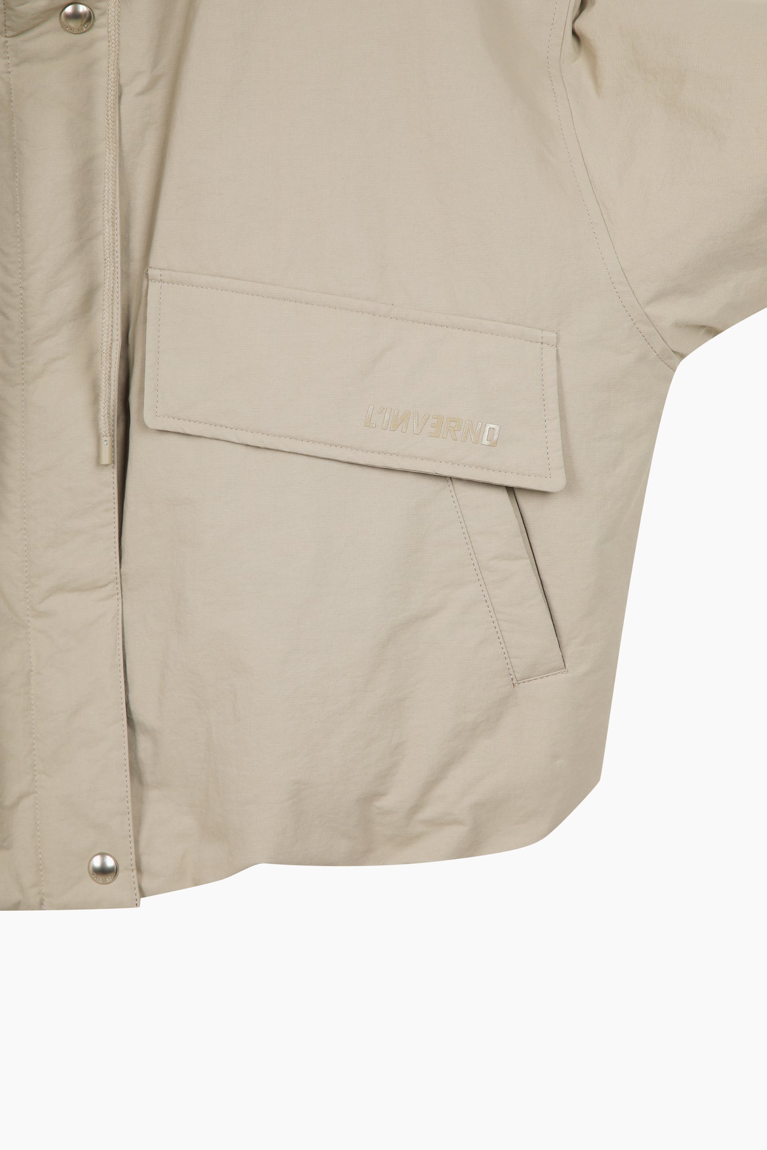 Giubbotto over con cappuccio da donna beige 4 | Sisley Outlet
