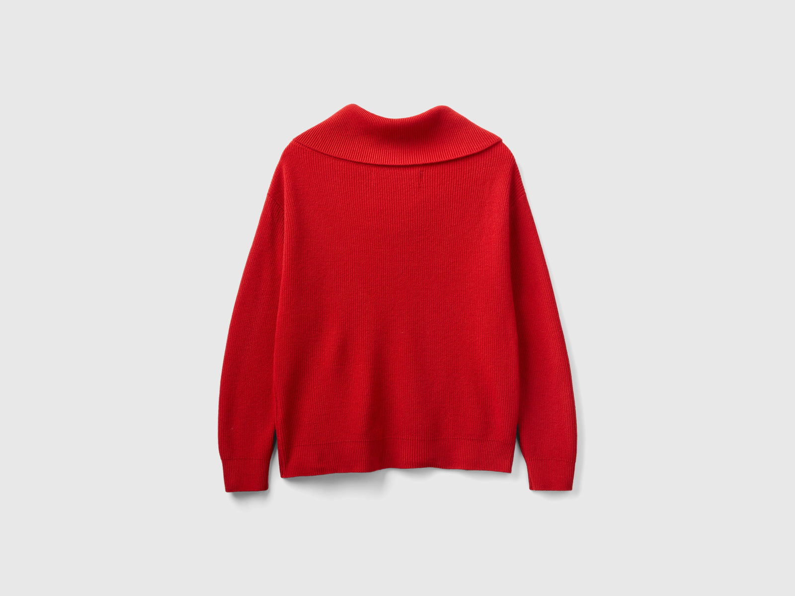 Maglia con spalle scoperte da donna rosso 2 | Benetton Outlet