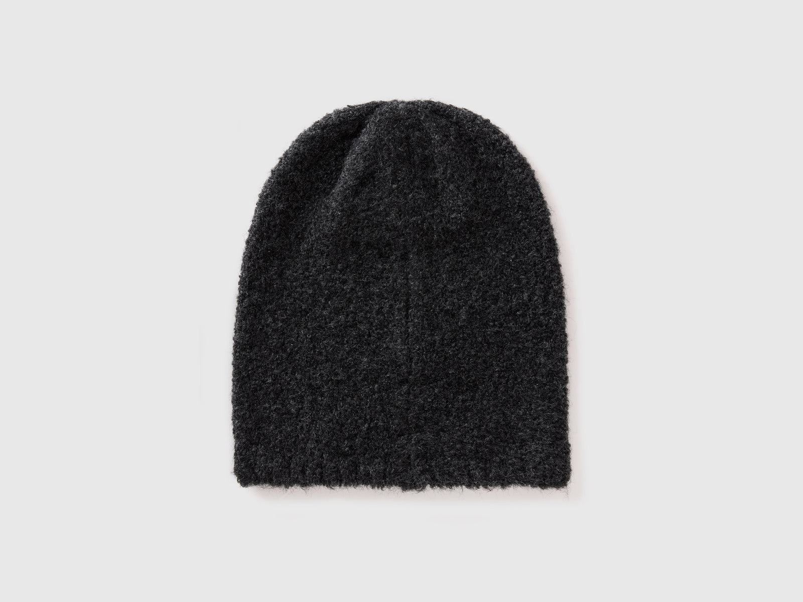 Cappello in misto lana da bambina nero 2 | Benetton Outlet