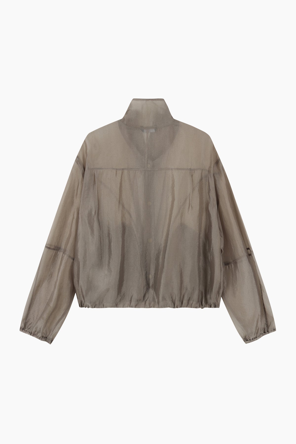 Bomber semi trasparente