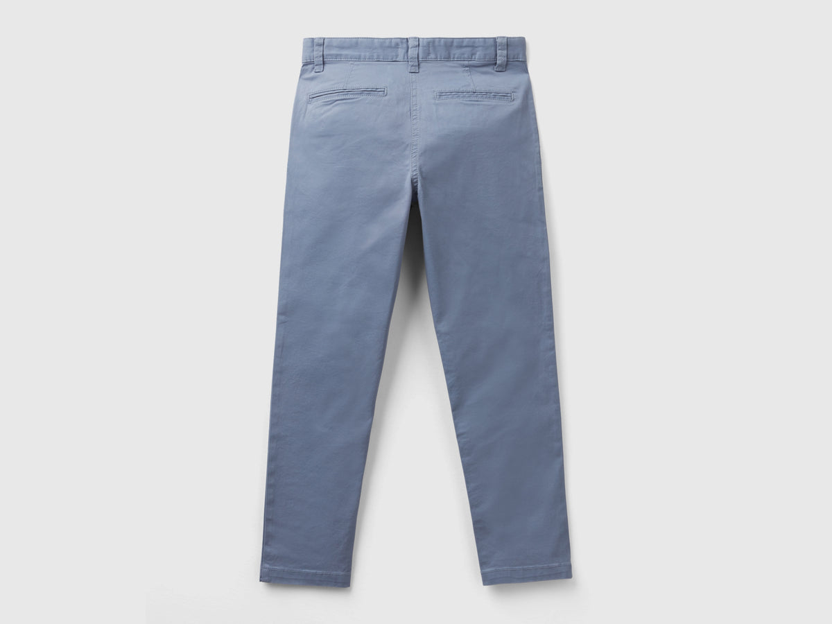 Chino slim fit in cotone stretch