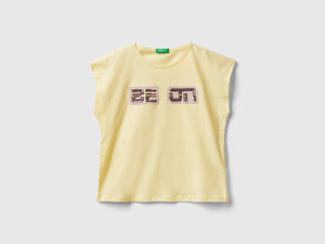 T-shirt con paillettes