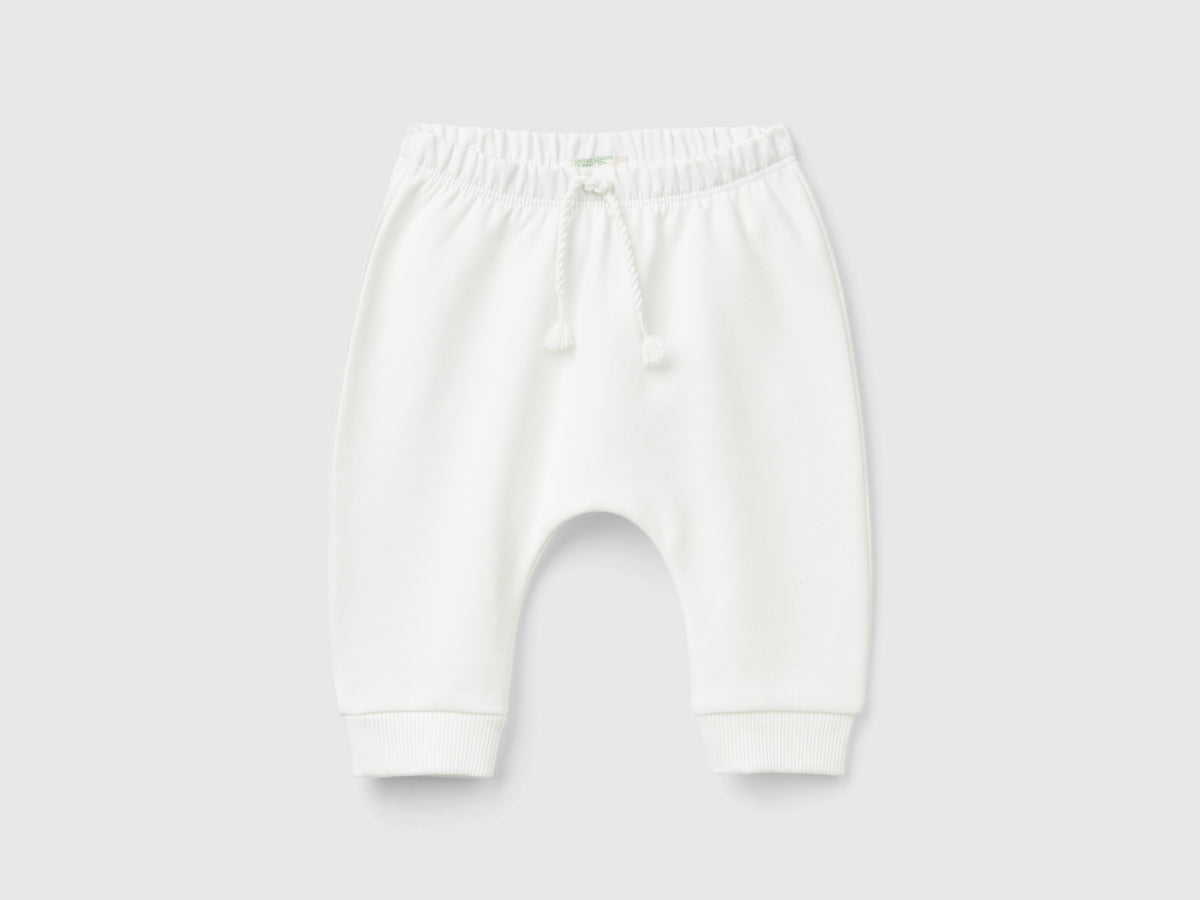 Warm sweatshirt trousers with pocket
