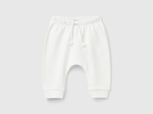 Warm sweatshirt trousers with pocket