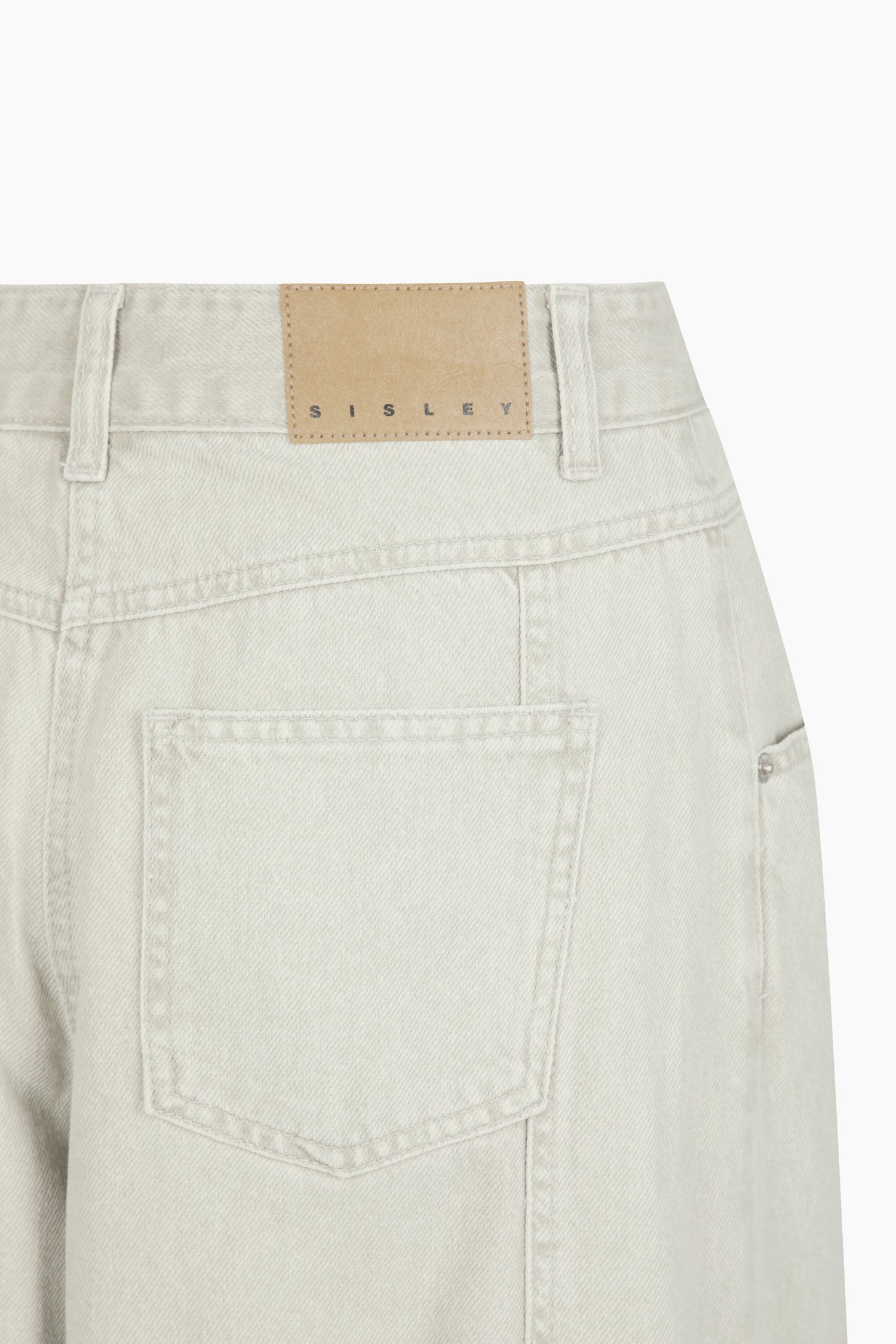 Jeans con pinces da donna bianco 4 | Sisley Outlet